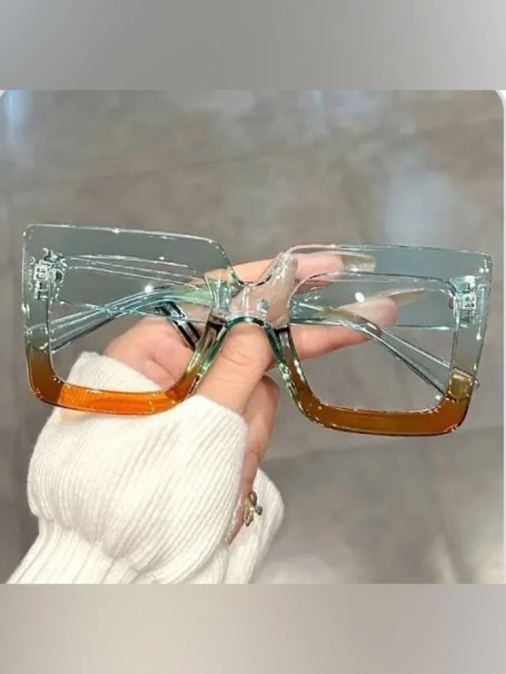 New Women’s Blue/Brown Reader Glasses 2.0